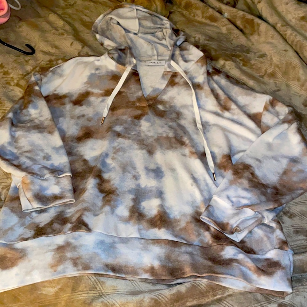 Boutique hoodie tie dye size 1x